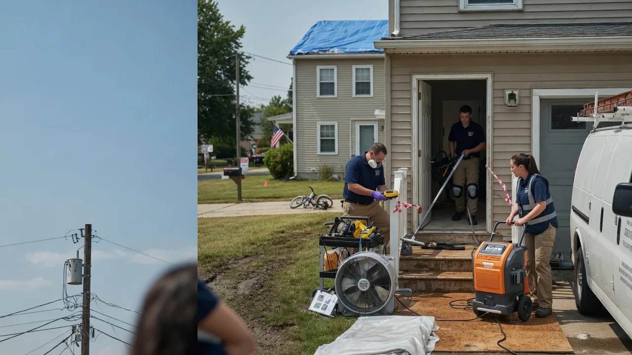 Water Damage Repair in Danville, IL near me